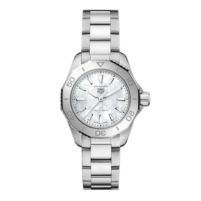 TAG Heuer Aquaracer Professional 200 30mm Ladies Watch Mother Of Pearl Luxury Watch WBP1418.BA0622