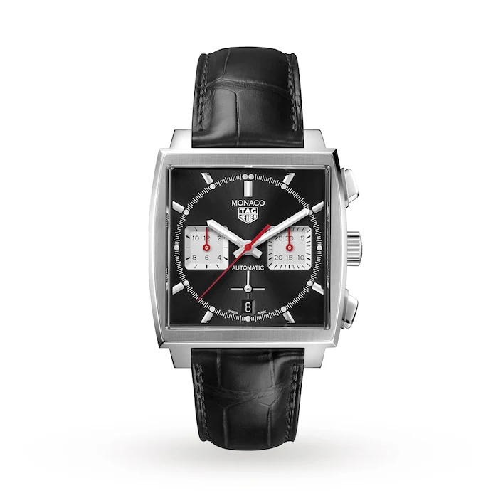 TAG Heuer Automatic 39mm Men’s Watch with Black Material Dial, Stainless Steel Case, 100m Water Resistant / CBL2113.FC6177