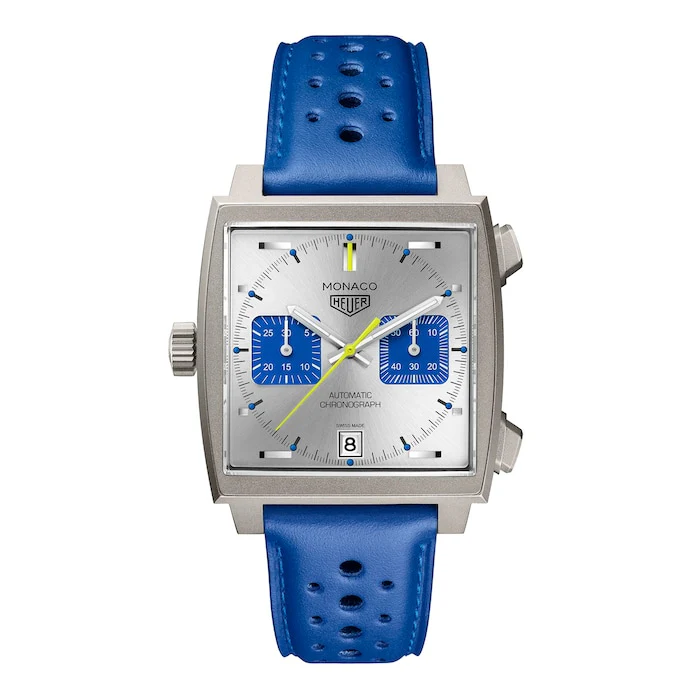 TAG Heuer Automatic 39mm Men’s Watch with Silver Material Dial, Titanium Case, 100m Water Resistant / CAW218C.FC6548