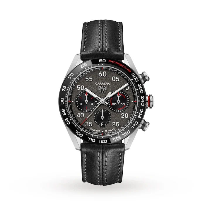 TAG Heuer Automatic 44mm Men’s Watch with Grey Material Dial, Stainless Steel Case, 100m Water Resistant / CBN2A1F.FC6492