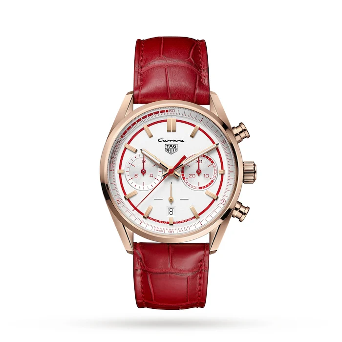 TAG Heuer Automatic 44mm Men’s Watch with White Material Dial, Stainless Steel Case, 100m Water Resistant / CBN2045.FC8316