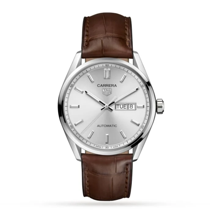TAG Heuer Elegance Automatic 41mm Men’s Watch with Silver Material Dial, Stainless Steel Case, 100m Water Resistant / WBN2011.FC6484