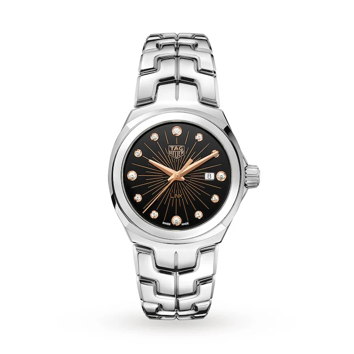 TAG Heuer Link Quartz 32mm Ladies Watch Luxury Watch Swiss Made High Precision Movement WBC131F.BA0649