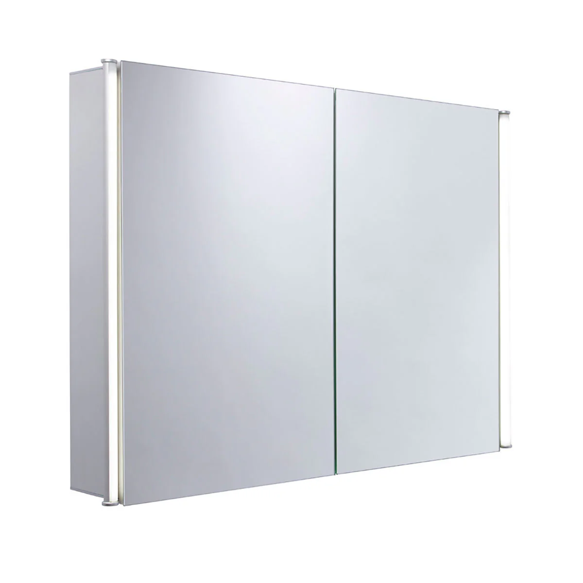 Tavistock Endure 2 Door Mirror Cabinet, 65.8 x 104.8 x 12.9 cm - Image 3