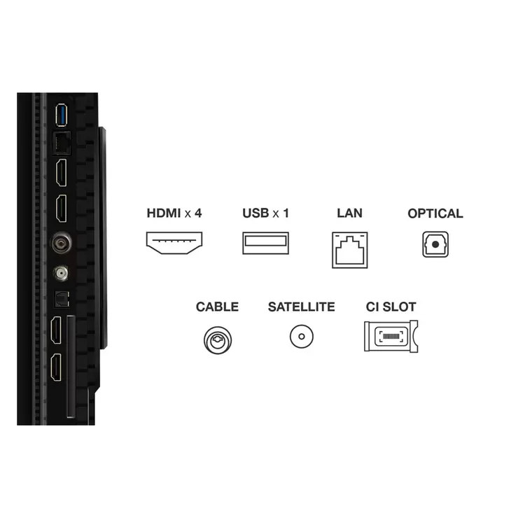 TCL 65P8K-UK 65 Inch QLED TV - Image 3