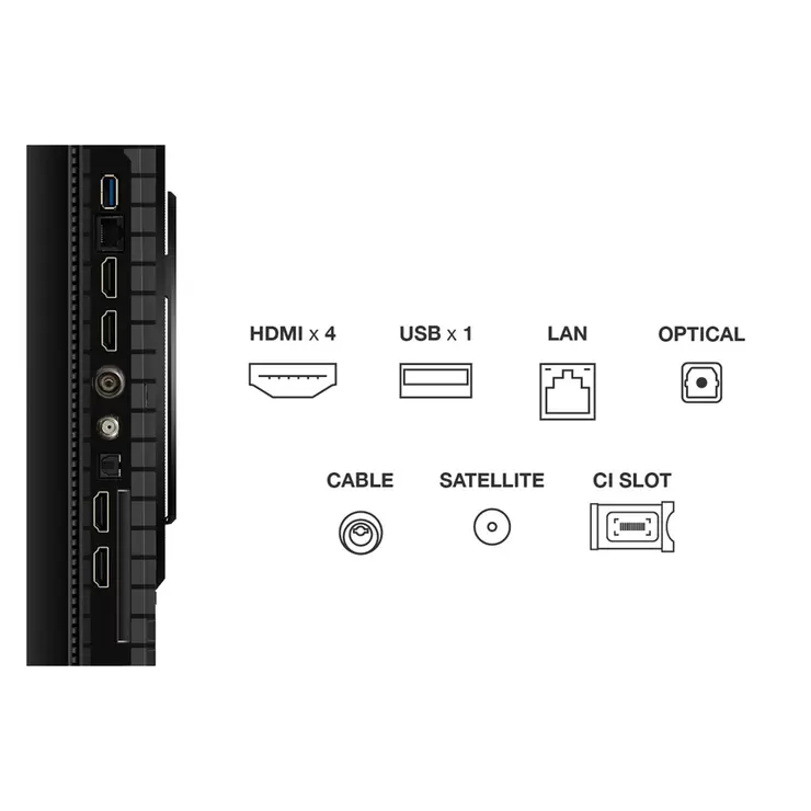 TCL 75P8K-UK 75 Inch QLED TV - Image 3