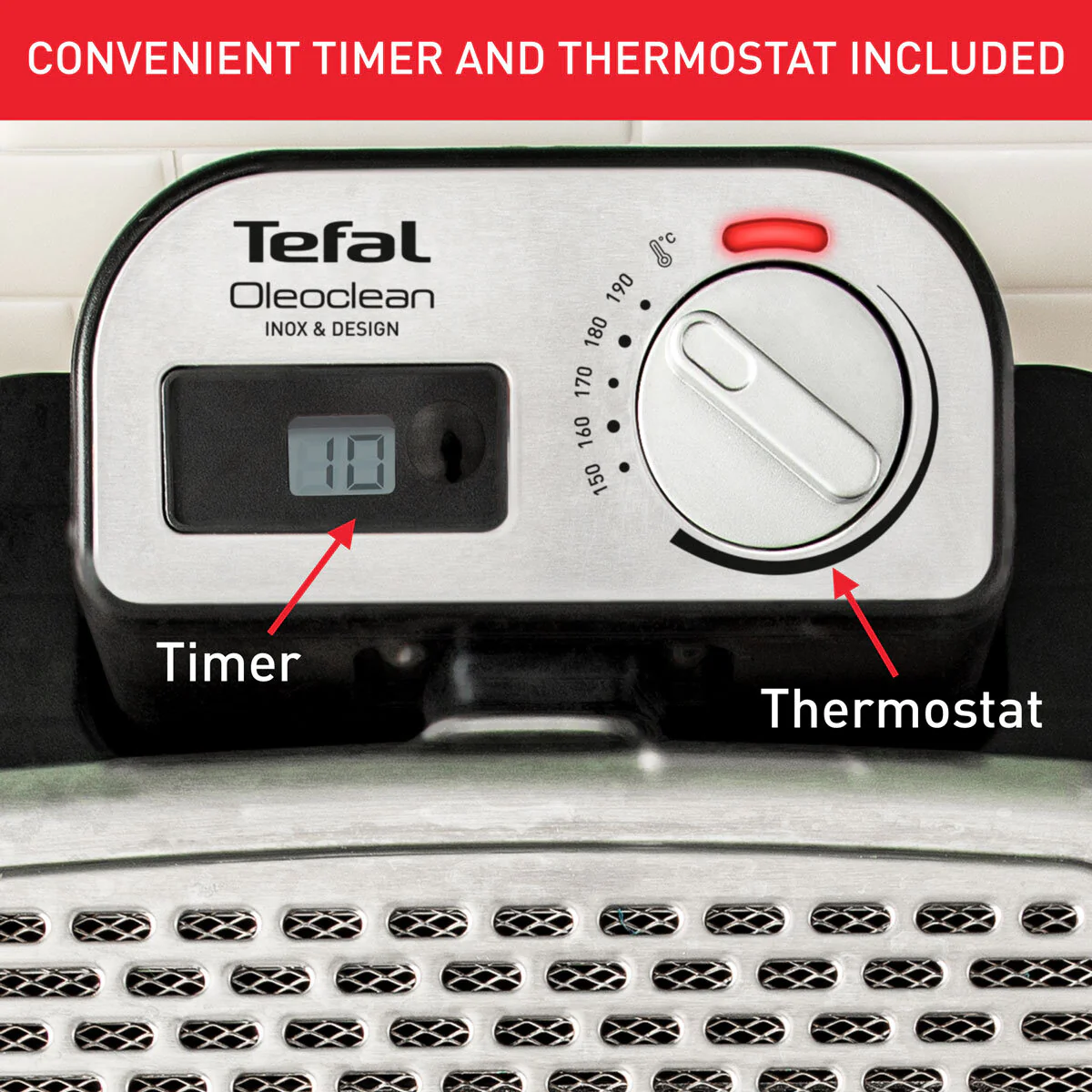 Tefal Oleoclean Pro Deep Fryer 3.5L, FR8058G0 - Image 3
