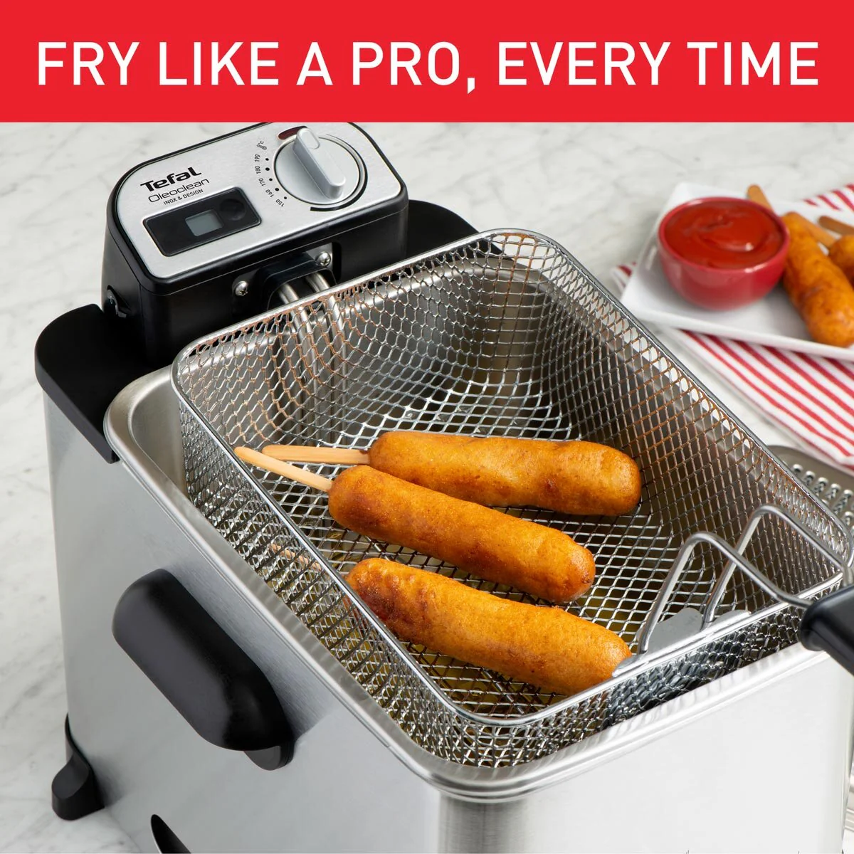 Tefal Oleoclean Pro Deep Fryer 3.5L, FR8058G0 - Image 5