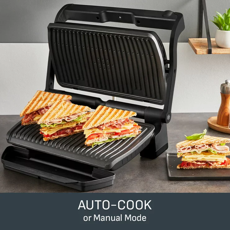 Tefal Optigrill XL, Matt Black, GC7278G1 - Image 6