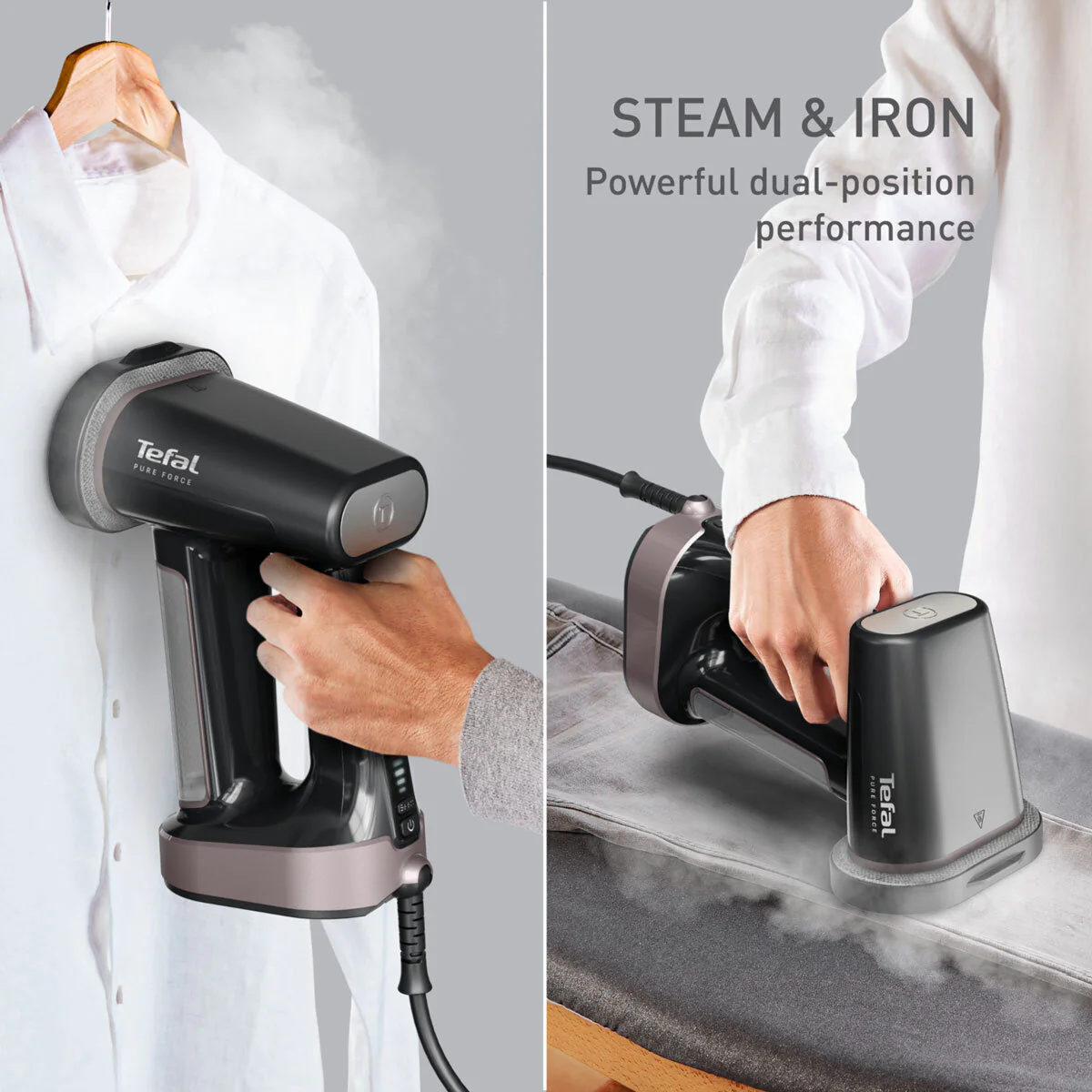 Tefal Pure Force 3-in-1 Garment Steamer, DT8765G0 - Image 5