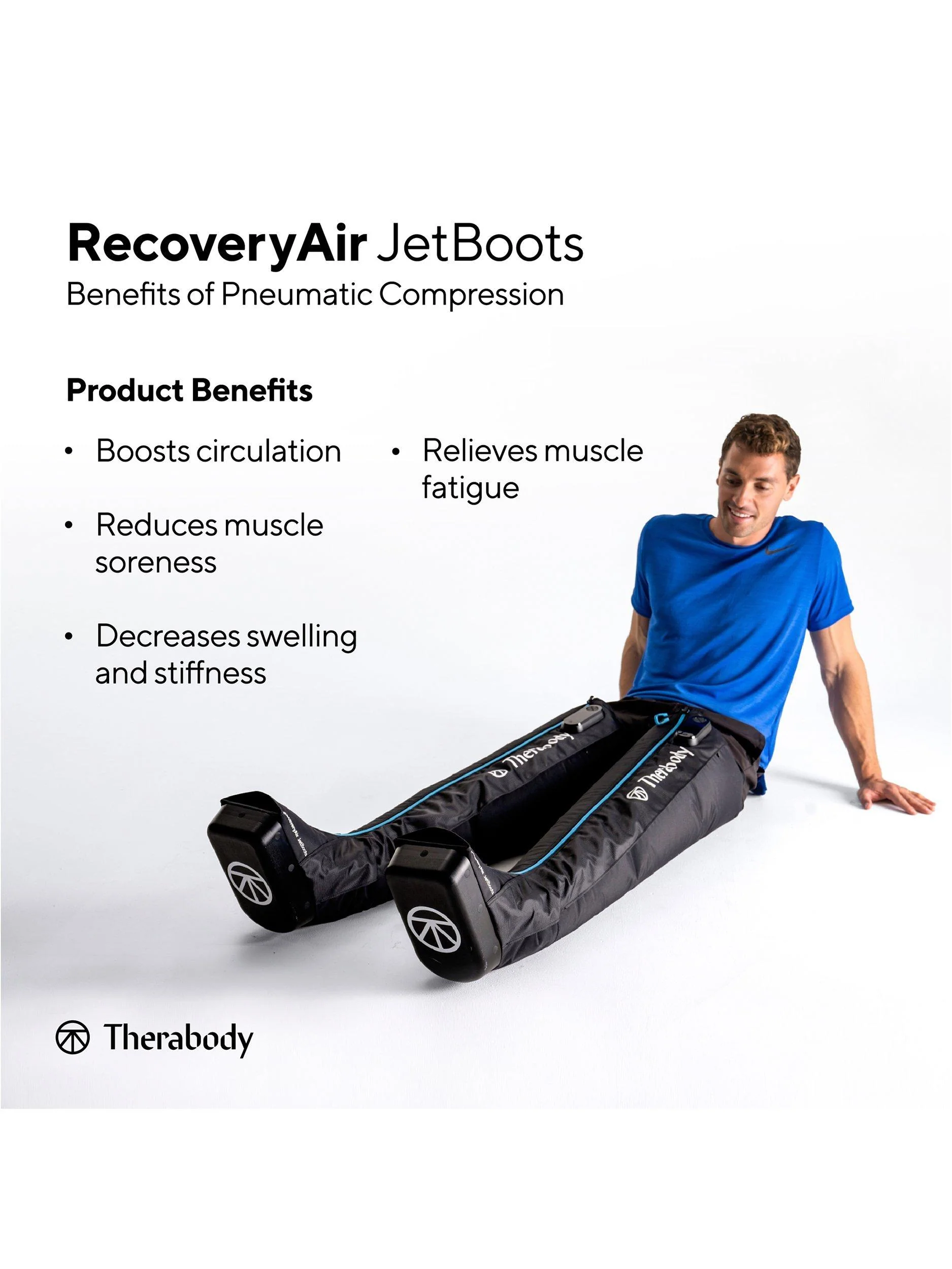 Therabody RecoveryAir Jet Pneumatic Compression Boots - Image 4