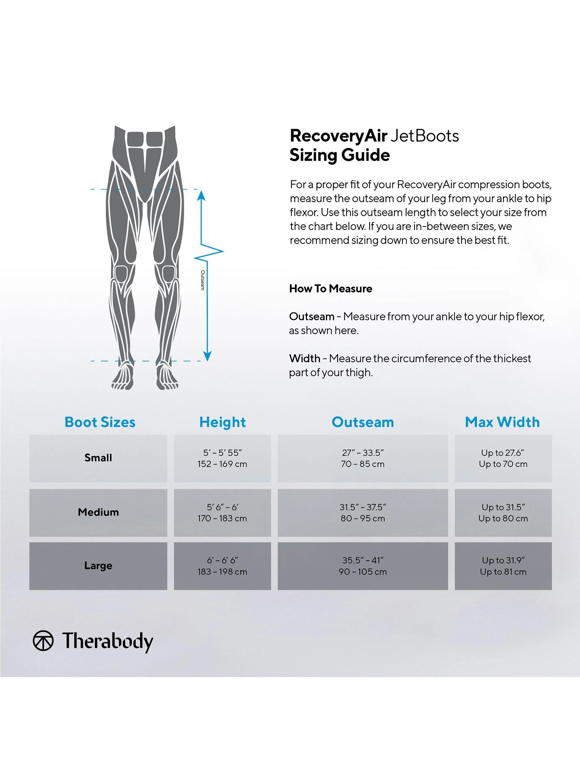 Therabody RecoveryAir Jet Pneumatic Compression Boots - Image 7
