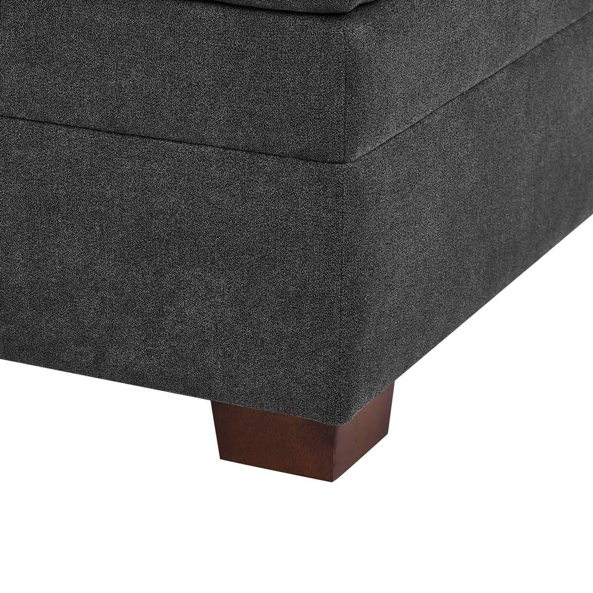 Thomasville Tisdale Dark Grey 6 Piece Modular Fabric Sofa - Image 8