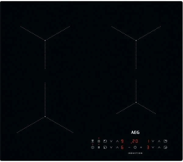 TieDex UK AEG ILB64334CB 59 cm Electric Induction Hob - Black