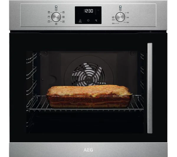 TieDex UK AEG SurroundCook 3000 BCX335L11M Electric Oven - Stainless Steel