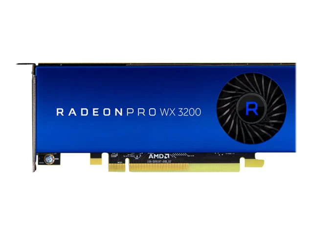 TieDex UK AMD Radeon Pro WX 3200 - graphics card - Radeon Pro WX 3200 - 4 GB