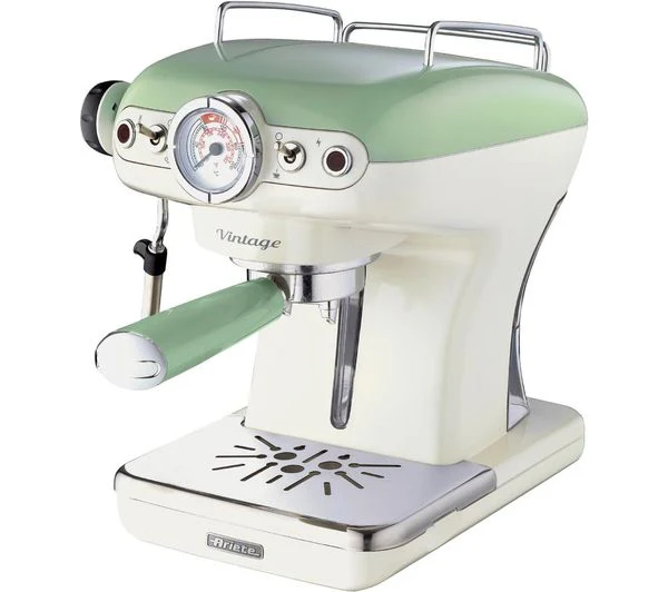 TieDex UK ARIETE Vintage Espresso 1389 Coffee Machine - Green