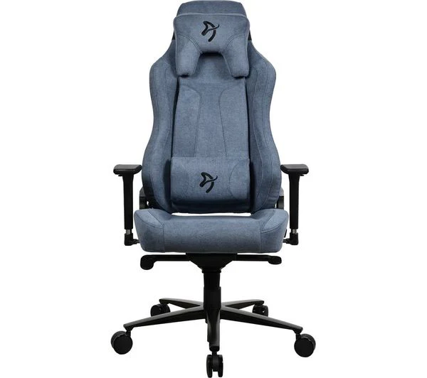 TieDex UK AROZZI Vernazza Soft Fabric Gaming Chair - Blue