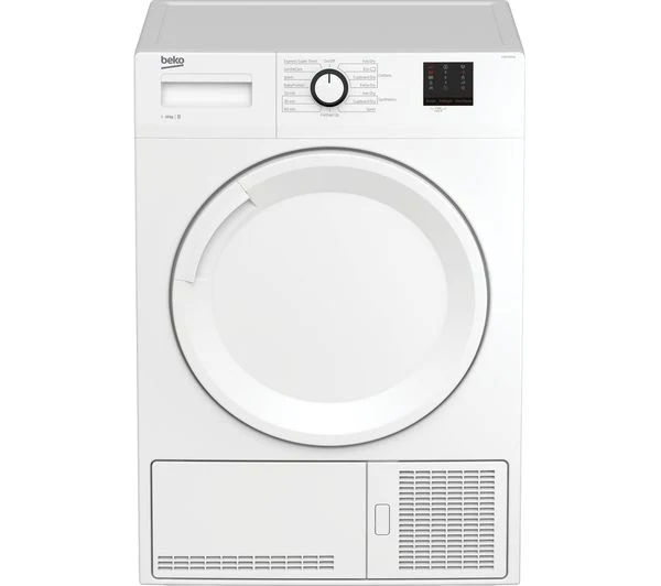 TieDex UK BEKO DTBC10001W 10 kg Condenser Tumble Dryer - White
