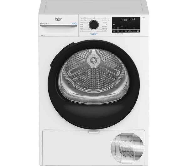 TieDex UK BEKO Pro BM3T31233W 12 kg Heat Pump Tumble Dryer - White