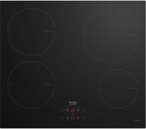 TieDex UK BEKO Pro HII64400MT 58 cm Electric Induction Hob - Black