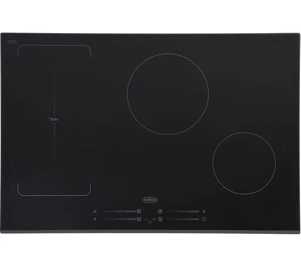 TieDex UK BELLING IHL773 77 cm Electric Induction Hob - Black