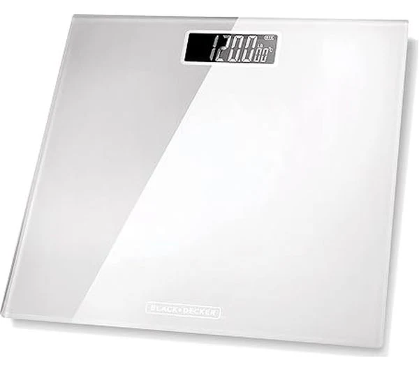 TieDex UK BLACK + DECKER 61199 Digital Bathroom Scale - White