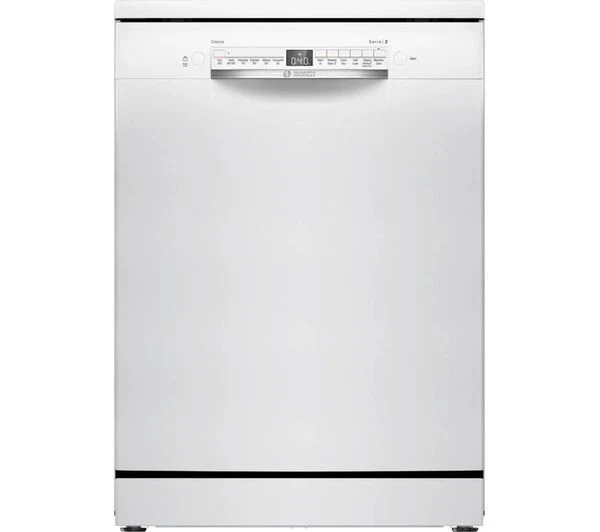TieDex UK BOSCH Series 2 SMS2HVW67G Full-size WiFi-enabled Dishwasher - White