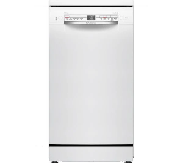 TieDex UK BOSCH Series 2 SPS2IKW01G Slimline WiFi-enabled Dishwasher - White
