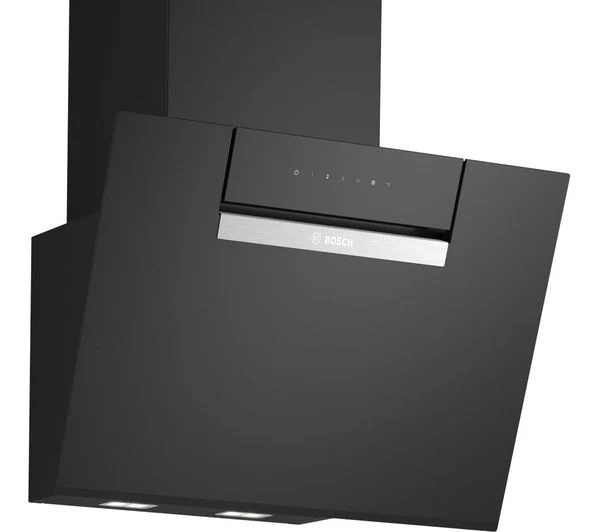 TieDex UK BOSCH Series 4 DWK67FN60B Chimney Smart Cooker Hood - Black