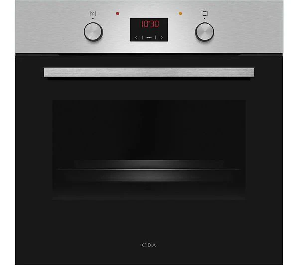 TieDex UK CDA SC020SS Electric Oven - Black & Stainless Steel