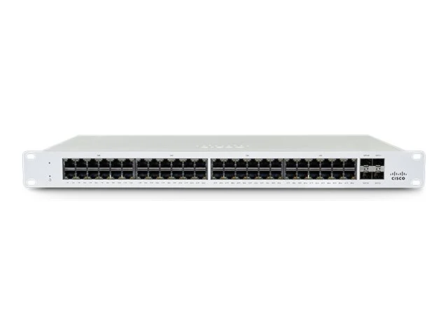 TieDex UK Cisco Meraki MS130-48P - switch - 48 ports - Managed - rack-mountable