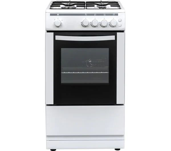 TieDex UK ESSENTIALS CFSGWH18 50 cm Gas Cooker - White