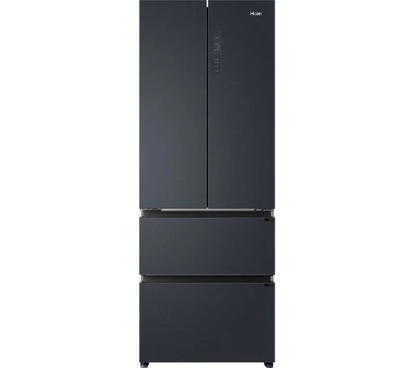 TieDex UK HAIER HFR5719ENPB Fridge Freezer - Slate Black