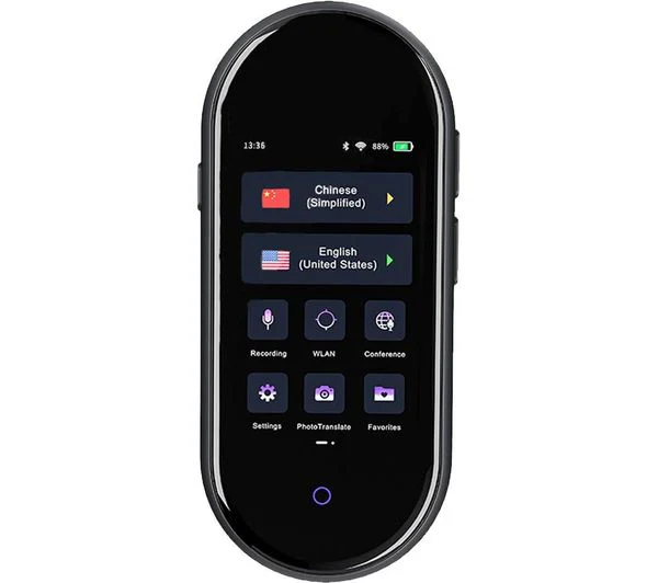 TieDex UK HIHO Lingo Plus Handheld Translator - Black