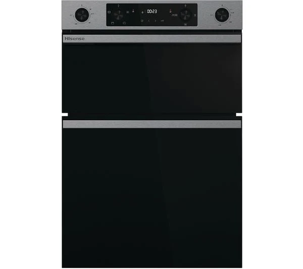 TieDex UK HISENSE Hi6 72/38L BID914221AX Electric Double Oven - Stainless Steel