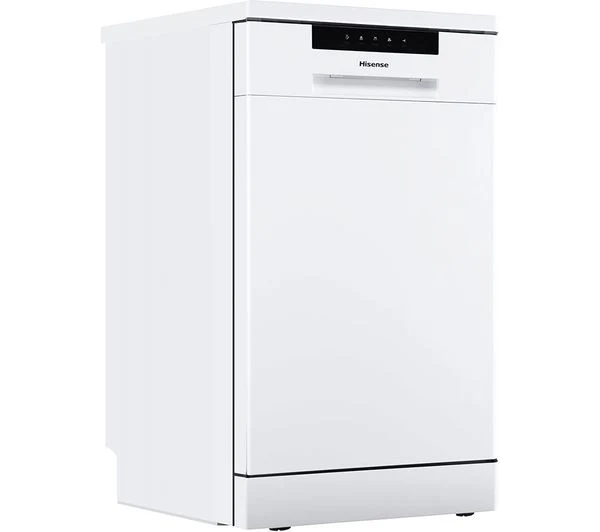 TieDex UK HISENSE HS523E15WUK Slimline Dishwasher - White