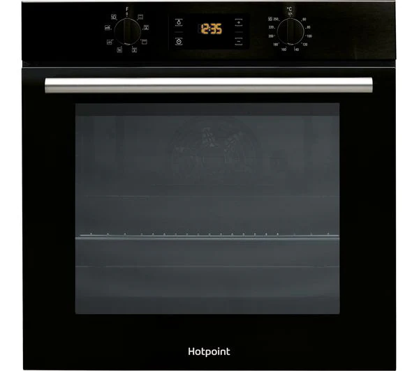 TieDex UK HOTPOINT Class 2 Multiflow SA2540HBL Electric Oven - Black