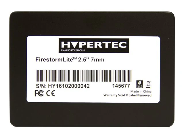 TieDex UK Hypertec Firestormlite - SSD - 2000 GB - SATA 6Gb/s
