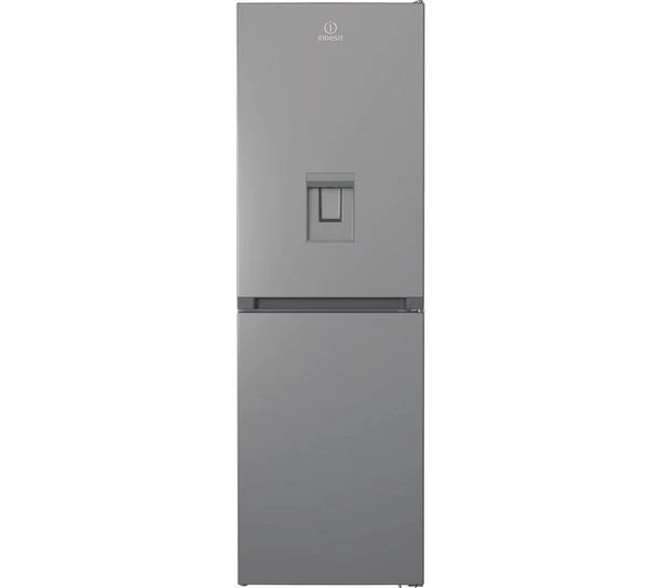 TieDex UK INDESIT IBTNF 60182 S AQUA UK 50/50 Fridge Freezer - Silver