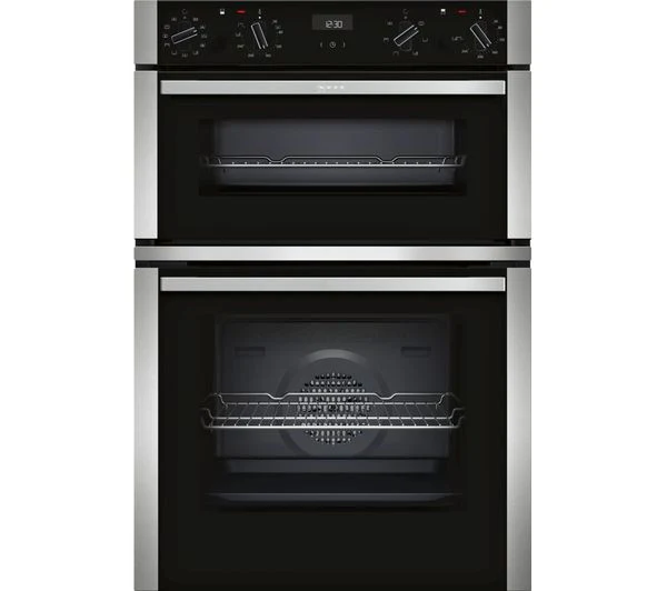 TieDex UK NEFF N50 U1ACE5HN0B Electric Double Oven - Stainless Steel