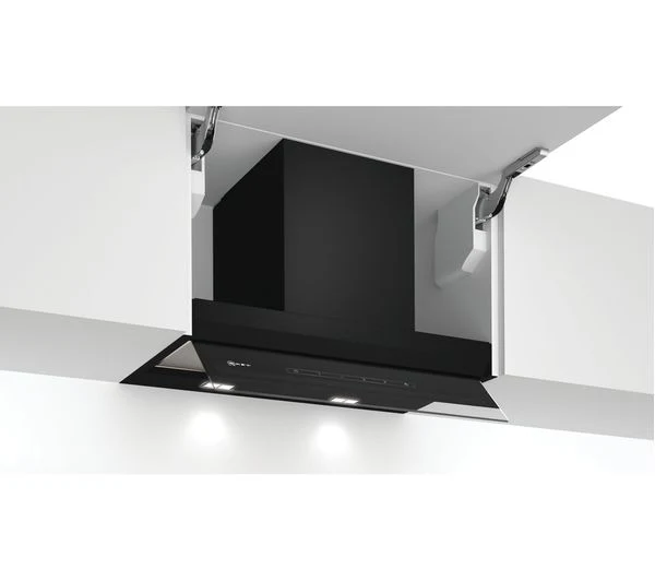 TieDex UK NEFF N70 D65XAM2S0B Integrated Cooker Hood - Black