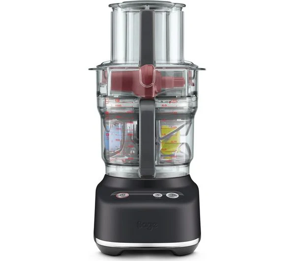 TieDex UK SAGE The Paradice 9 SFP638BTR2GUK1 Food Processor - Black Truffle