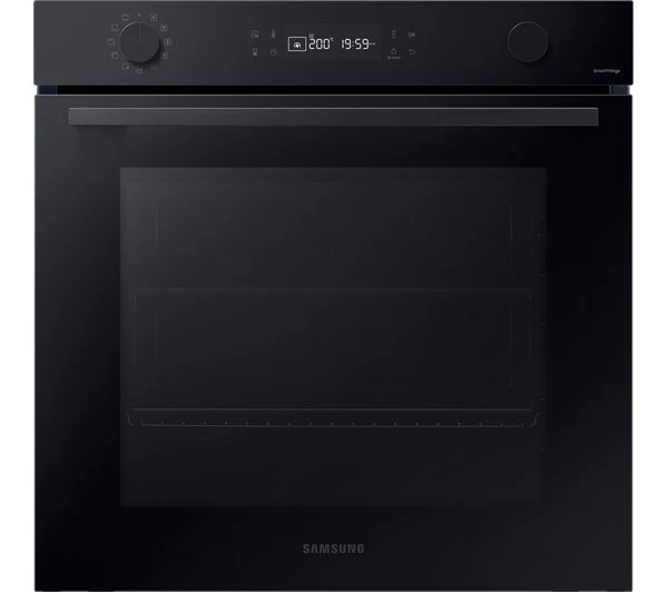 TieDex UK SAMSUNG Bespoke Series 4 NV7B41307AK/U4 Electric Pyrolytic Smart Oven - Black Glass
