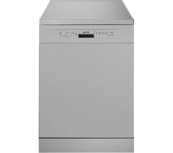 TieDex UK SMEG DFD352CS Full-size Dishwasher - Silver