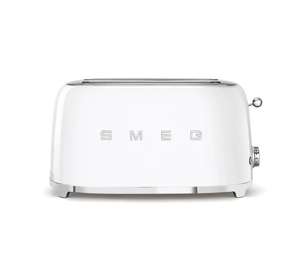 TieDex UK SMEG TSF02WHUK 4-Slice Toaster - White