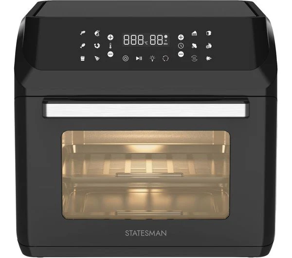TieDex UK STATESMAN SKAO15017BK Air Fryer Oven - Black
