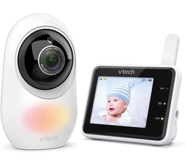 TieDex UK VTECH RM2751 2.8" Full HD Smart Video Baby Monitor - White
