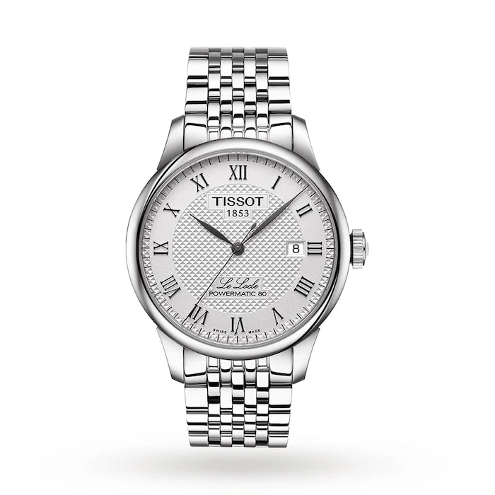 Tissot Heritage Automatic 30mm Men’s Watch with Silver Material Dial, Stainless Steel Case & Bracelet, 30m Water Resistant / T0064071103300