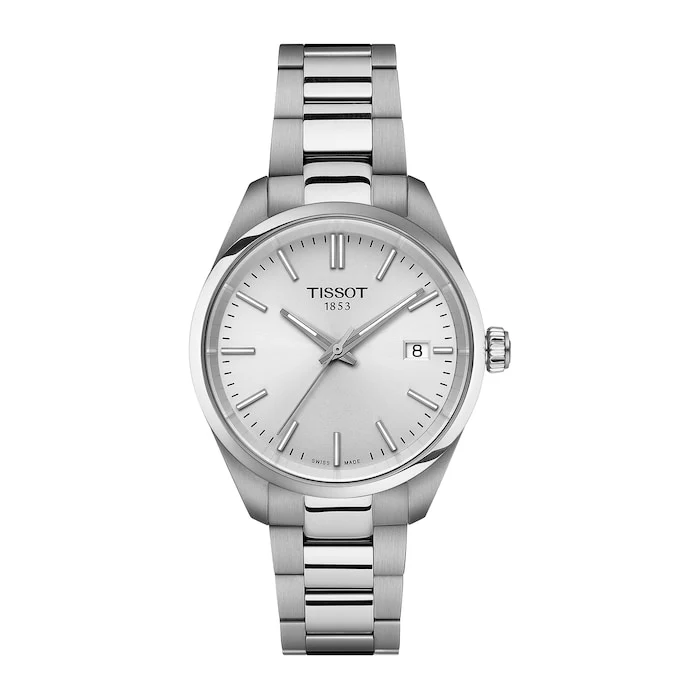 Tissot PR 100 34mm Ladies Watch Luxury Watch Swiss Made High Precision Movement Sapphire Crystal T1502101103100